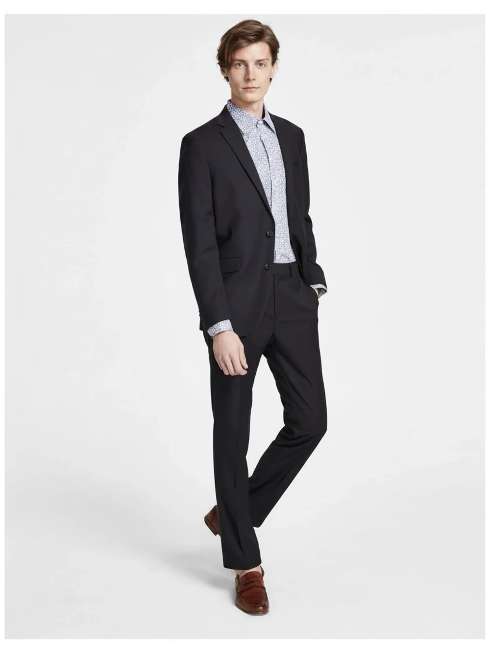 Kenneth Cole Reaction Men's Ready Flex Slim-fit Suit